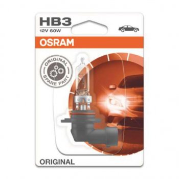 699 р. Лампа 12V HB3 60W P20d блистер (1шт.) OSRAM OSRAM 9005-01b  с доставкой в г. Керчь. Увеличить фотографию 1