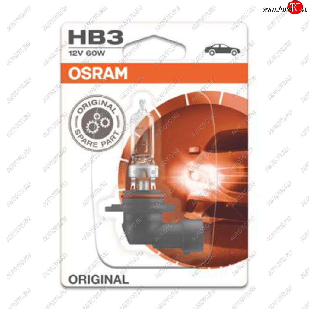 699 р. Лампа 12V HB3 60W P20d блистер (1шт.) OSRAM OSRAM 9005-01b  с доставкой в г. Керчь