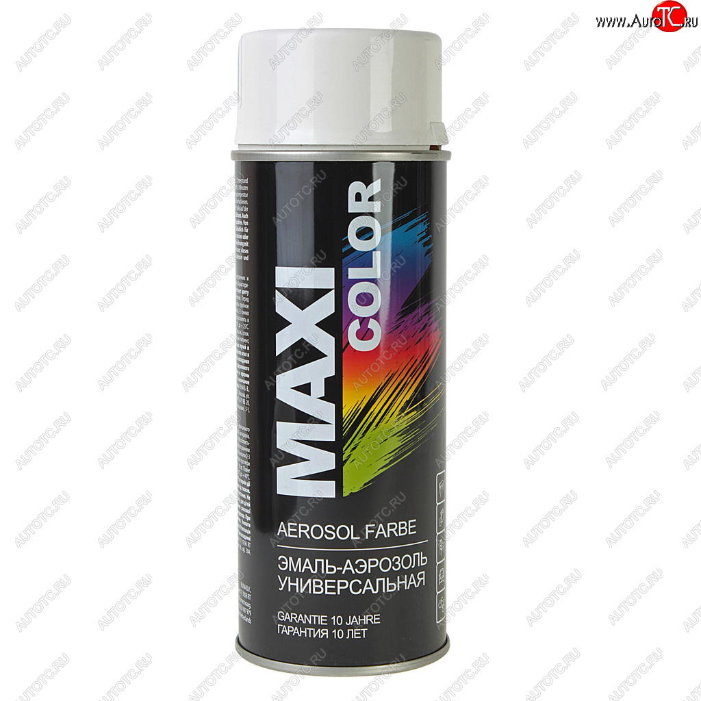 429 р. Краска белая аэрозоль 400мл MAXI COLOR MAXI COLOR 9010mx  с доставкой в г. Керчь
