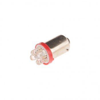 12 р. Лампа светодиодная 12V T4W BA9s 4 светодиода MEGAPOWER MEGAPOWER-AUTOMOTIVE 90123r  с доставкой в г. Керчь. Увеличить фотографию 1