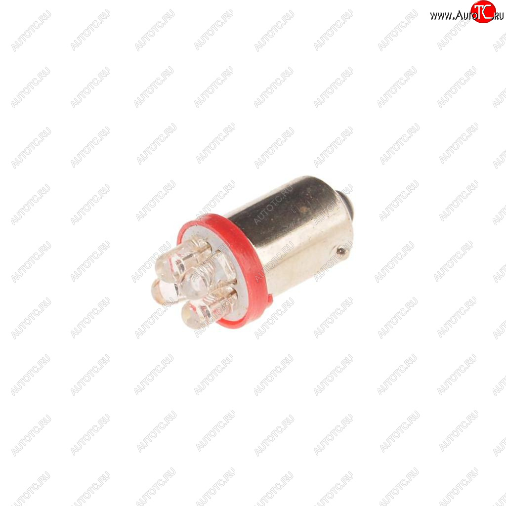 12 р. Лампа светодиодная 12V T4W BA9s 4 светодиода MEGAPOWER MEGAPOWER-AUTOMOTIVE 90123r  с доставкой в г. Керчь
