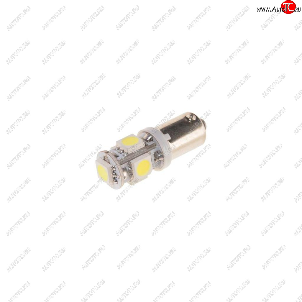 47 р. Лампа светодиодная 12V T4W BA9s 6000K 5 светодиодов MEGAPOWER MEGAPOWER-AUTOMOTIVE 90125w  с доставкой в г. Керчь