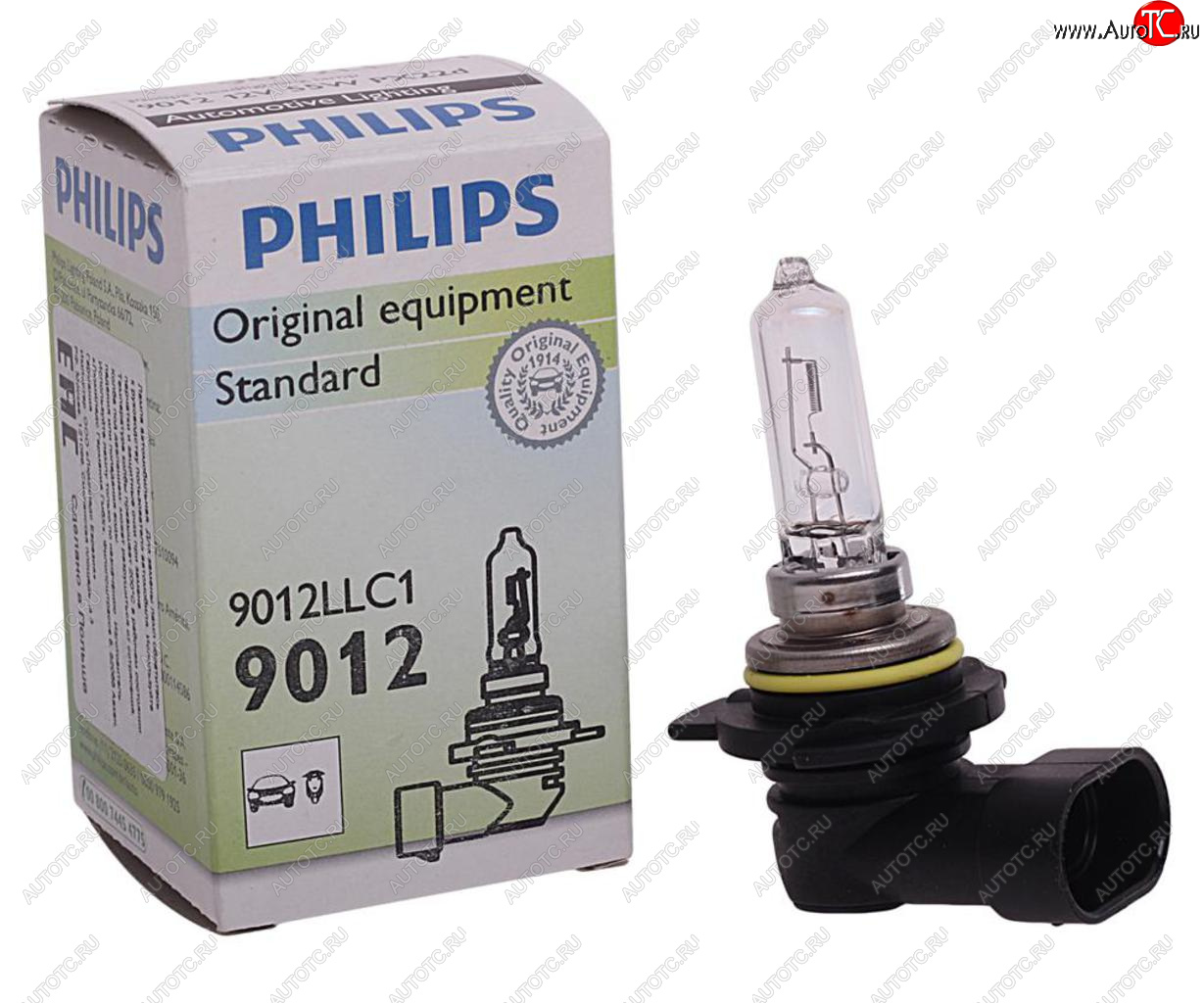 3 099 р. Лампа 12V HIR2 55W PX22d Long Life PHILIPS PHILIPS 9012llc1  с доставкой в г. Керчь