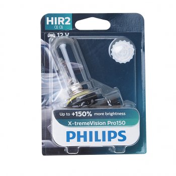3 499 р. Лампа 12V HIR2 55W PX22d +150% блистер (1шт.) X-Treme Vision Pro 150 PHILIPS PHILIPS 9012xvproбл  с доставкой в г. Керчь. Увеличить фотографию 1