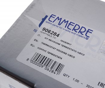 4 799 р. Ремкомплект IVECO корпуса термостата EMMERRE EMMERRE 906284  с доставкой в г. Керчь. Увеличить фотографию 4