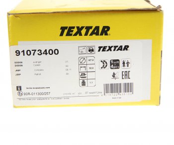 4 199 р. Колодки тормозные задние барабанные (4шт.) TEXTAR Mitsubishi Lancer 10 CY седан дорестайлинг (2007-2010)  с доставкой в г. Керчь. Увеличить фотографию 3