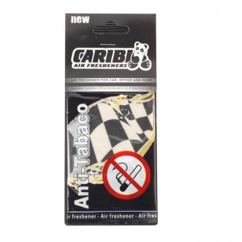 95 р. Ароматизатор подвесной пластина (анти-табак) Formula-1 CARIBI CARIBI 91503  с доставкой в г. Керчь. Увеличить фотографию 1