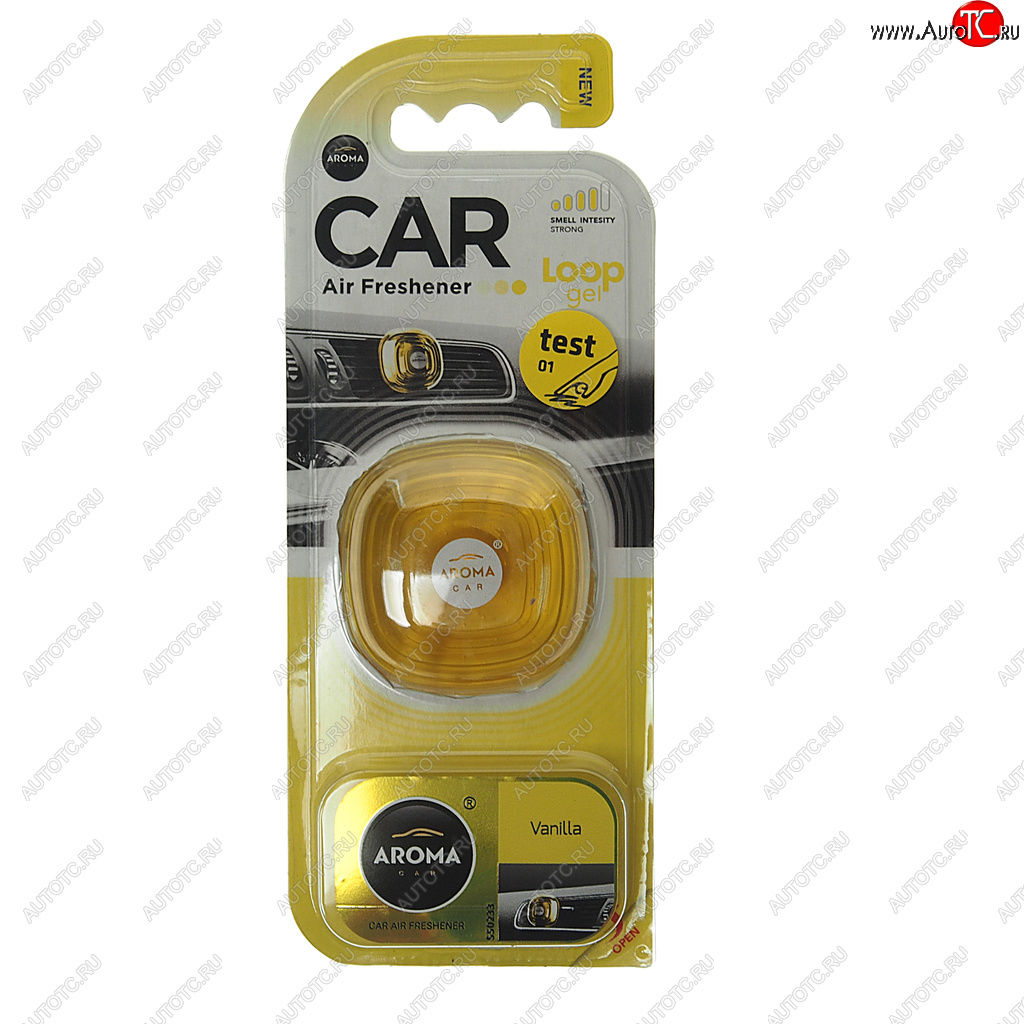 299 р. Ароматизатор на дефлектор гелевый (ваниль) Loop AROMA CAR AROMA CAR 92599  с доставкой в г. Керчь
