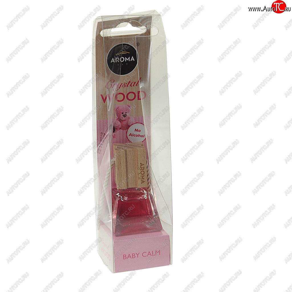 369 р. Ароматизатор подвесной жидкостный (спокойный ребенок) 7мл Crystal Wood AROMA CAR AROMA CAR 92840  с доставкой в г. Керчь