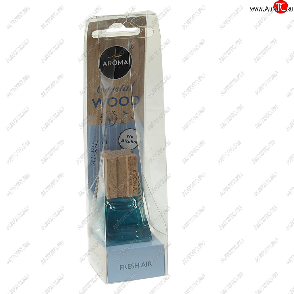 359 р. Ароматизатор подвесной жидкостный (свежий воздух) 7мл Crystal Wood AROMA CAR AROMA CAR 92841  с доставкой в г. Керчь