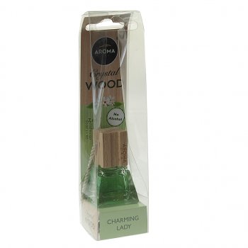 369 р. Ароматизатор подвесной жидкостный (очаровательная леди) 7мл Crystal Wood AROMA CAR AROMA CAR 92842  с доставкой в г. Керчь. Увеличить фотографию 1