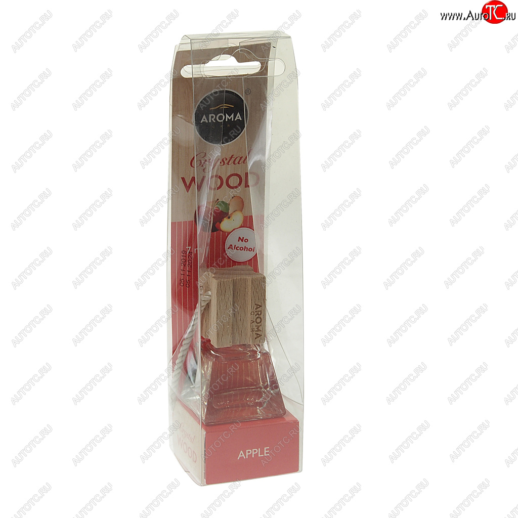 359 р. Ароматизатор подвесной жидкостный (яблоко) 7мл Crystal Wood AROMA CAR AROMA CAR 92843  с доставкой в г. Керчь
