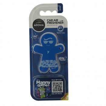 297 р. Ароматизатор на дефлектор полимерный (новая машина) 8г Manny AROMA CAR AROMA CAR 92996  с доставкой в г. Керчь. Увеличить фотографию 1