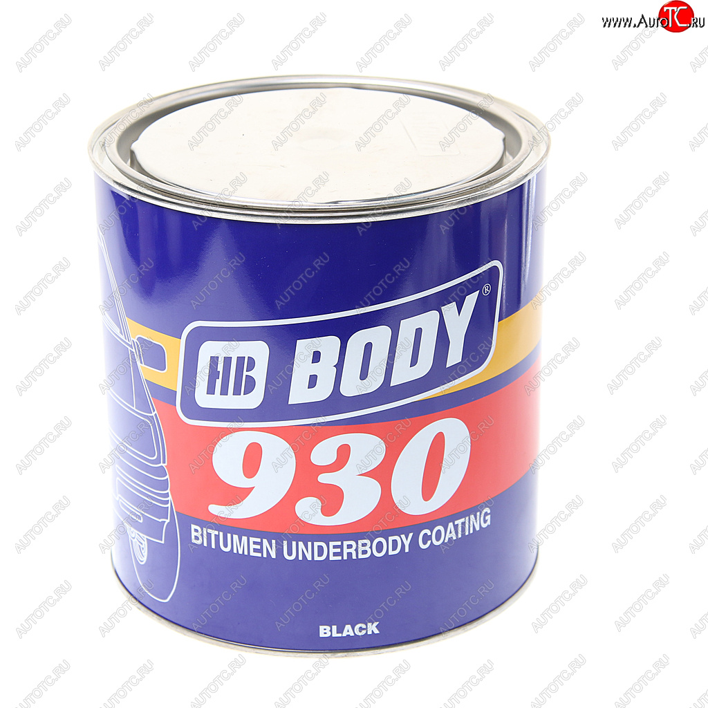 1 969 р. Антикор для наружных поверхностей каучук черный 2.5л 930 BODY BODY 9300200003  с доставкой в г. Керчь