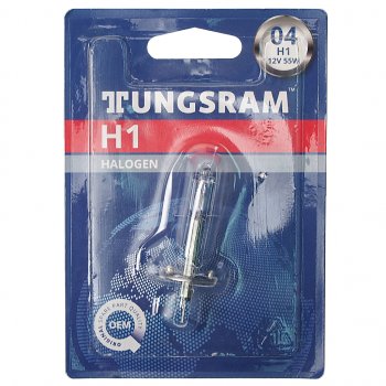 227 р. Лампа 12V H1 55W P14.5s блистер (1шт.) TUNGSRAM TUNGSRAM 93105767  с доставкой в г. Керчь. Увеличить фотографию 1