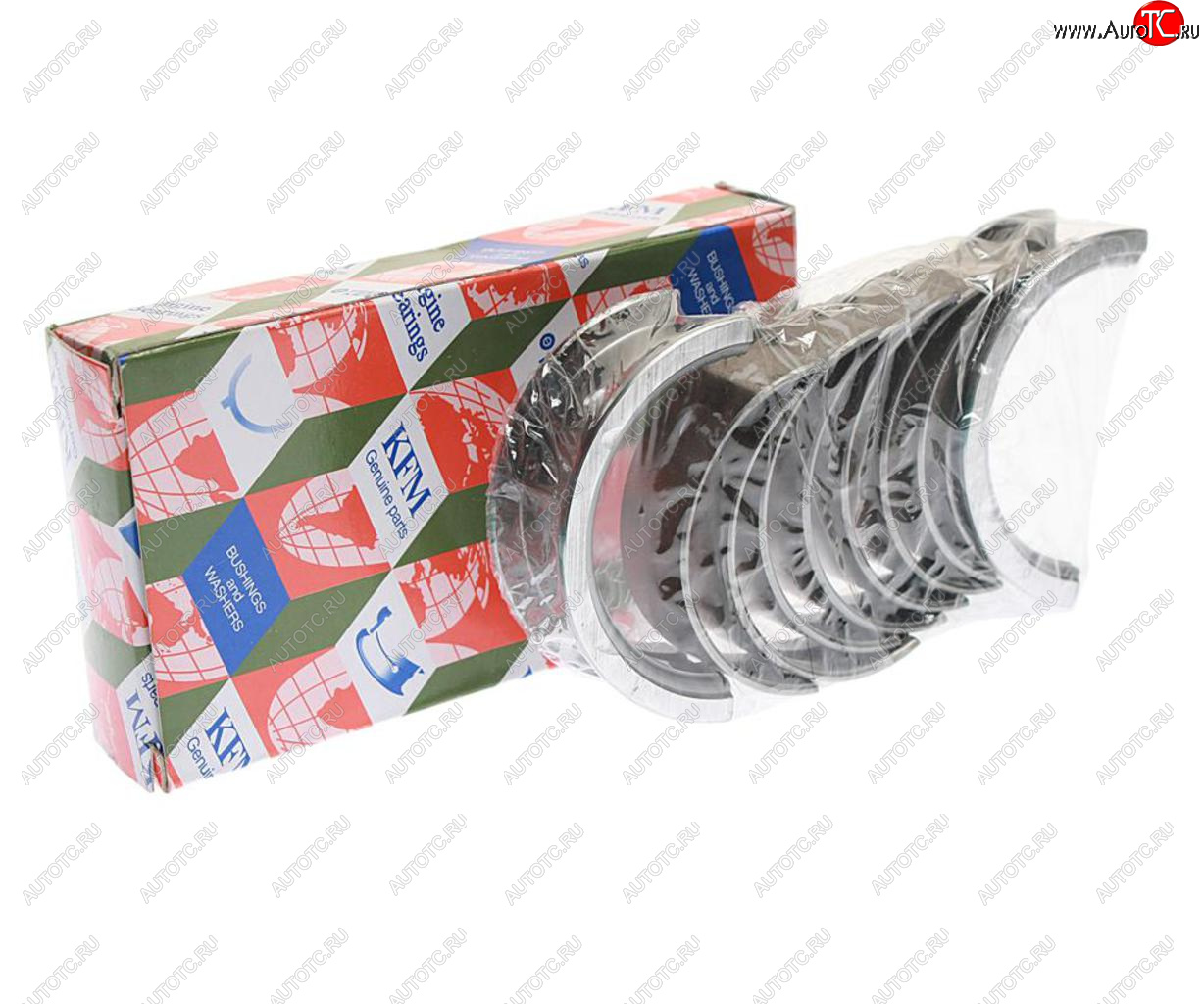 2 699 р. Вкладыши DAEWOO Nexia (95-) коренные d+0.00 комплект (10шт.) KFM KFM 93742705  с доставкой в г. Керчь