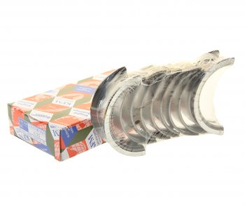 2 669 р. Вкладыши DAEWOO Nexia (95-) коренные d+0.25 комплект (10шт.) KFM KFM 93742706  с доставкой в г. Керчь. Увеличить фотографию 1