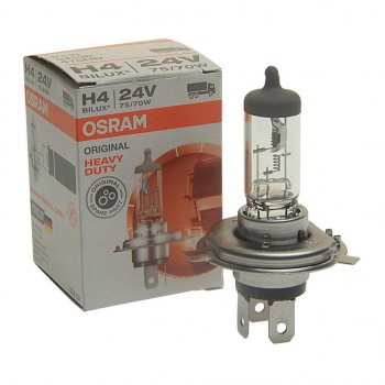699 р. Лампа 24V H4 7570W P43t-38 Heavy Duty OSRAM OSRAM 94196  с доставкой в г. Керчь. Увеличить фотографию 1
