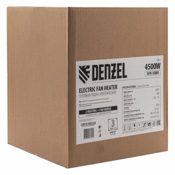 6 949 р. Пушка тепловая 3.0кВт 400куб.мч электрическая DENZEL DENZEL 96438  с доставкой в г. Керчь. Увеличить фотографию 13