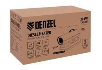 24 399 р. Пушка тепловая 20кВт 500куб.мч дизельная DENZEL DENZEL 96482  с доставкой в г. Керчь. Увеличить фотографию 12