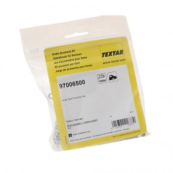 1 099 р. Ремкомплект VW AUDI колодок тормозных задних TEXTAR TEXTAR 97006500  с доставкой в г. Керчь. Увеличить фотографию 2