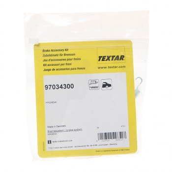 1 189 р. Ремкомплект HYUNDAI Elantra,Getz колодок тормозных задних TEXTAR TEXTAR 97034300  с доставкой в г. Керчь. Увеличить фотографию 2