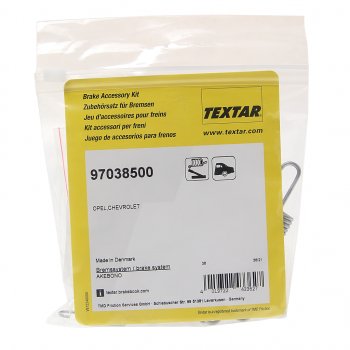 1 349 р. Ремкомплект OPEL Antara (06-11) колодок тормозных задних TEXTAR TEXTAR 97038500  с доставкой в г. Керчь. Увеличить фотографию 2