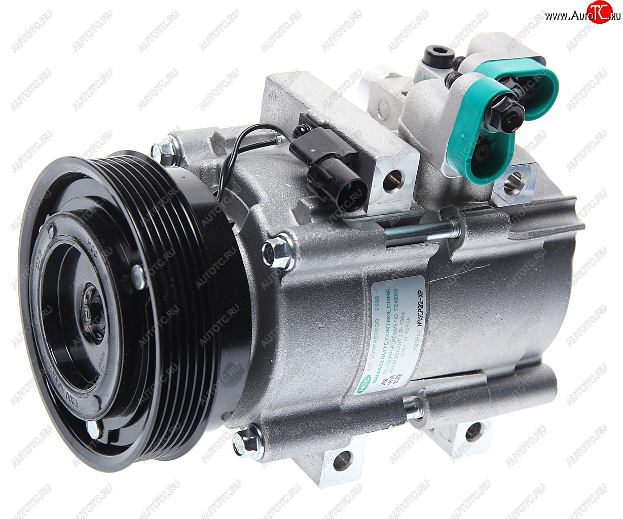 20 999 р. Компрессор HYUNDAI Tucson (04-) (2.0) KIA Sportage (04-) (2.0) кондиционера HCC (HANON) HCC 97701-2e200  с доставкой в г. Керчь