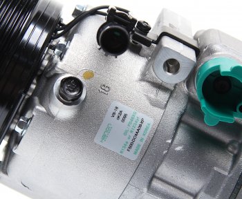 28 649 р. Компрессор HYUNDAI Sonata NF (04-) KIA Magentis (04-) (2.02.4) кондиционера HCC (HANON) HCC 97701-3k220  с доставкой в г. Керчь. Увеличить фотографию 3