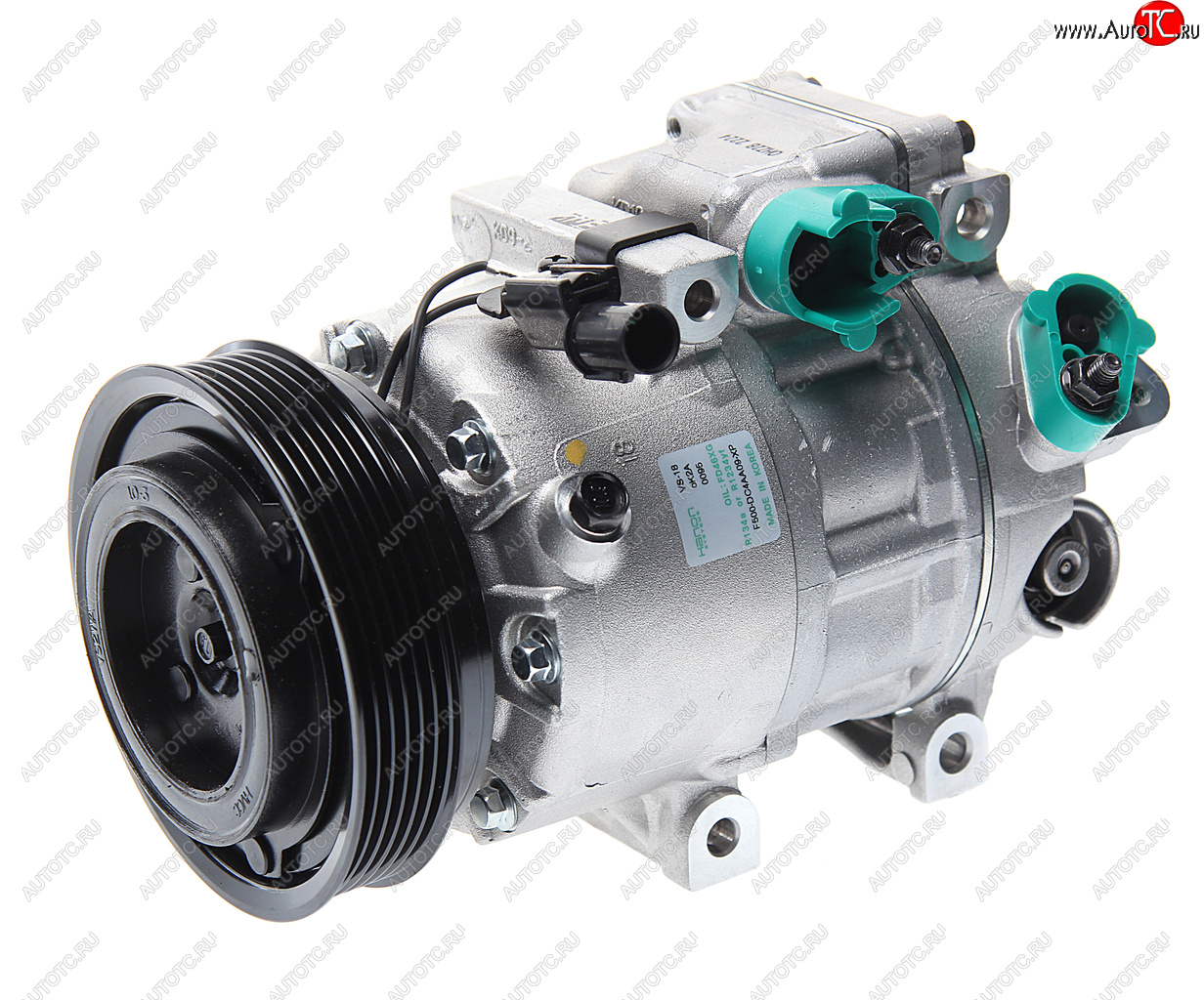 28 649 р. Компрессор HYUNDAI Sonata NF (04-) KIA Magentis (04-) (2.02.4) кондиционера HCC (HANON) HCC 97701-3k220  с доставкой в г. Керчь