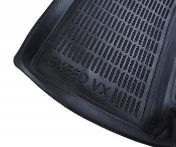 2 169 р. Коврик салона EXEED VX (21-) полиуретан черный (4 предм.) SEINTEX SEINTEX 97900  с доставкой в г. Керчь. Увеличить фотографию 2