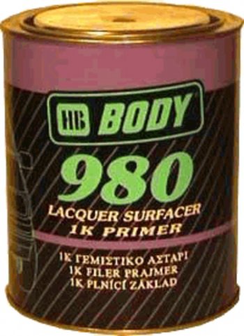 1 599 р. Грунт серый 1л P980 PRO BODY BODY 9800700001  с доставкой в г. Керчь. Увеличить фотографию 1