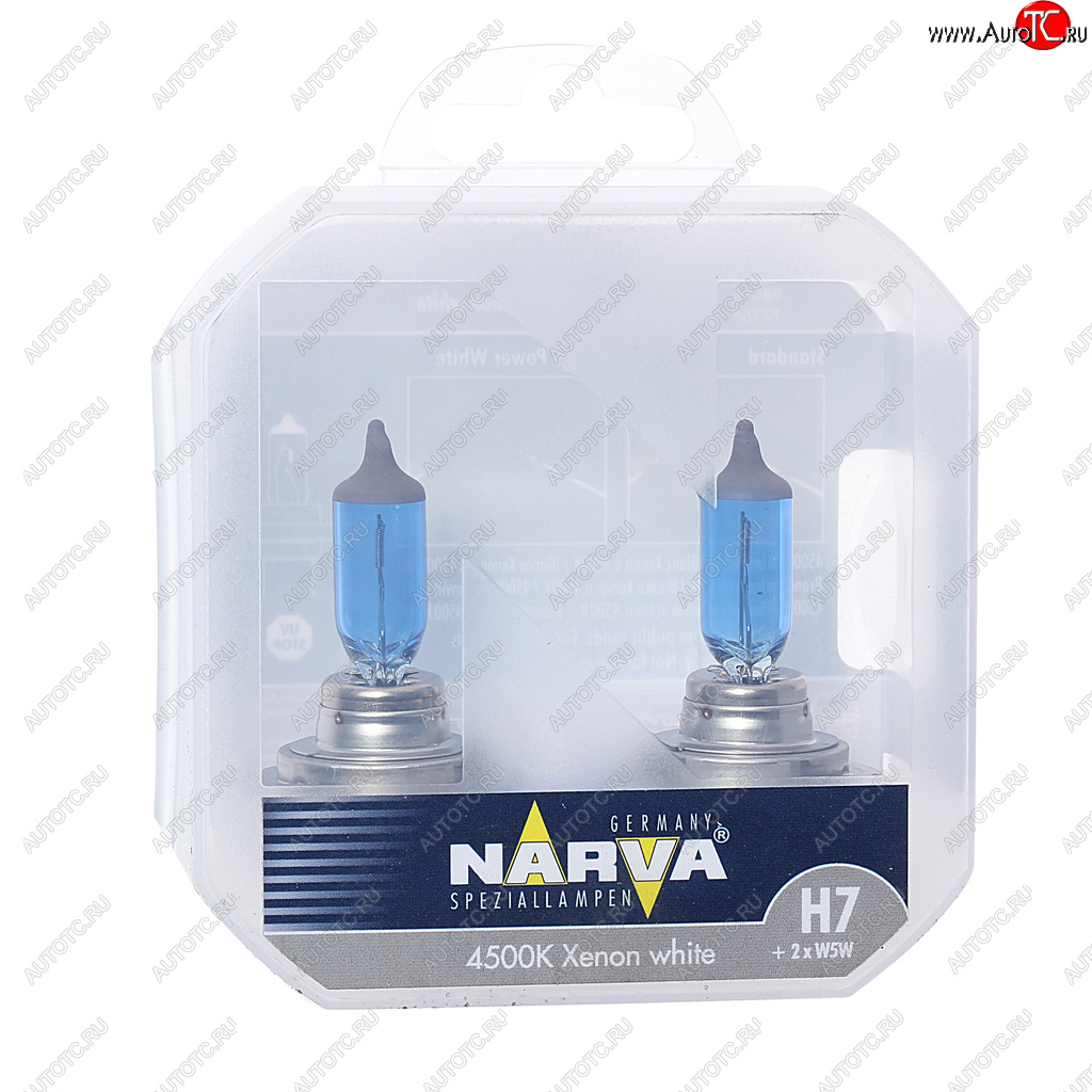 1 779 р. Лампа набор 12V H7 85W + W5WT105 PX26d бокс (2шт.+2шт.) Range Power White NARVA NARVA 980162100  с доставкой в г. Керчь