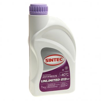 359 р. Антифриз фиолетовый -40C 1кг G12++ Unlimited SINTEC SINTEC 990565  с доставкой в г. Керчь. Увеличить фотографию 1