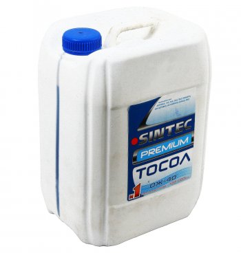 2 099 р. Жидкость охлаждающая ТОСОЛ ОЖ-45 10кг Premium SINTEC SINTEC 990574  с доставкой в г. Керчь. Увеличить фотографию 1