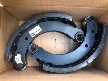 6 999 р. Колодки тормозные МАЗ-54326,9919,93866 полуприц. (2шт.) 160мм BRAKE BLOCKS BRAKE BLOCKS 9919-350109091  с доставкой в г. Керчь. Увеличить фотографию 5