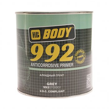 989 р. Грунт серый 1кг 992 BODY BODY 9920700001  с доставкой в г. Керчь. Увеличить фотографию 1