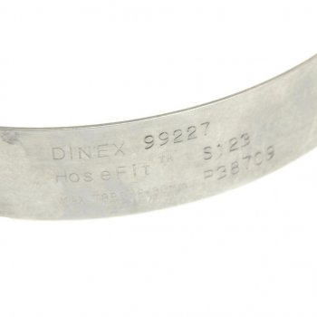 1 659 р. Хомут глушителя DAF (d=123) (нерж.) DINEX DINEX 99227  с доставкой в г. Керчь. Увеличить фотографию 2
