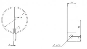 399 р. Хомут глушителя MAN (d=85.5) (цинк) DINEX DINEX 99785  с доставкой в г. Керчь. Увеличить фотографию 3