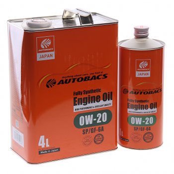 4 599 р. Масло моторное ENGINE OIL 0W20 синт.4л+1л Япония AUTOBACS AUTOBACS a00032230-401 AUTOBACS a00032230-401  с доставкой в г. Керчь. Увеличить фотографию 1