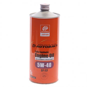 1 399 р. Масло моторное ENGINE OIL 5W40 синт.1л Япония AUTOBACS AUTOBACS a00032241  с доставкой в г. Керчь. Увеличить фотографию 1