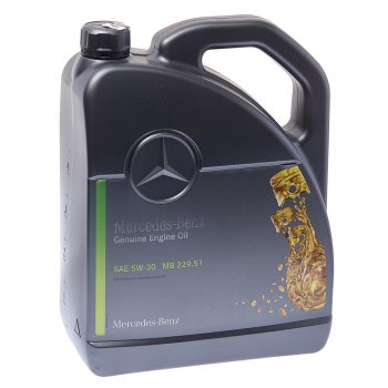 8 949 р. Масло моторное MERCEDES 5W30 синт.5л (спецификация 229.51) (ЗАМЕНА НА A000989320913ABDW) OE MERCEDES a000989220713fbdr  с доставкой в г. Керчь. Увеличить фотографию 1