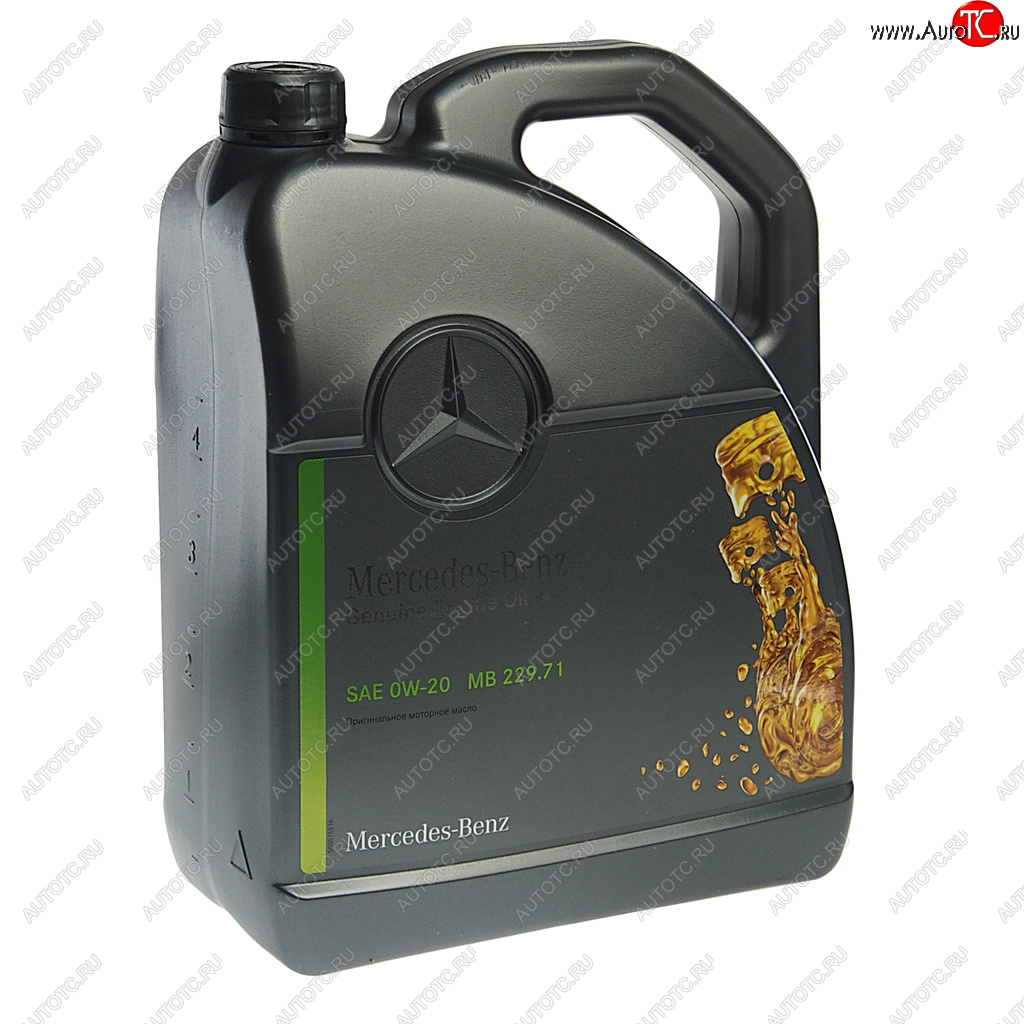 11 699 р. Масло моторное MERCEDES 0W20 синт.5л (спецификация 229.71 ) OE MERCEDES a000989230713fbar  с доставкой в г. Керчь