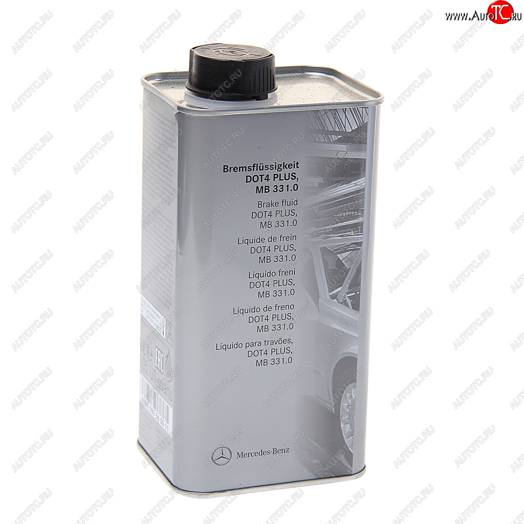 2 699 р. Жидкость тормозная DOT-4 1л Plus MERCEDES A0009895605118611 OE MERCEDES a000989560511  с доставкой в г. Керчь