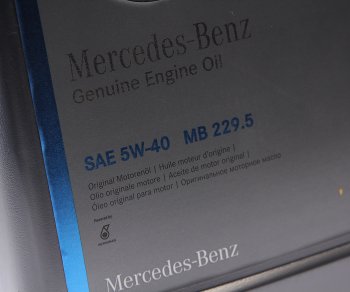 6 799 р. Масло моторное MERCEDES 5W40 синт.5л (спецификация 229.5) (A000989630813AAEE) OE MERCEDES a000989630813aaew  с доставкой в г. Керчь. Увеличить фотографию 2