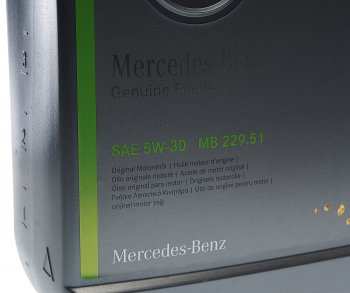 3 889 р. Масло моторное MERCEDES 5W30 (спецификация 229.51) синт.5л OE MERCEDES a000989690613abde  с доставкой в г. Керчь. Увеличить фотографию 3