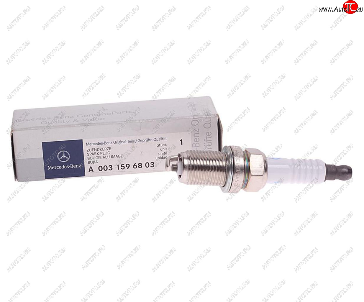 1 699 р. Свеча зажигания MERCEDES E (W212) (09-) OE MERCEDES a0041595803  с доставкой в г. Керчь