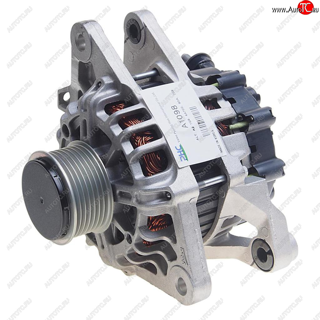 18 399 р. Генератор HYUNDAI HD35 (17-),Porter 2 (12-) KIA Bongo 3 (12-) (2.5-A2) (90A,12V) VALEO PHC VALEO PHC a1098  с доставкой в г. Керчь