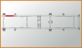 1 949 р. Усилитель ГАЗ-3302 №1 рамы амортизатора переднего правый L=630мм толщина 4мм АЗГ АЗГ а-125-3302.02  с доставкой в г. Керчь. Увеличить фотографию 5