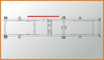 4 999 р. Удлинитель ГАЗ-3302 рамы средний правый сверленый L=940мм толщина 4мм АЗГ АЗГ а-135-330202.02  с доставкой в г. Керчь. Увеличить фотографию 6